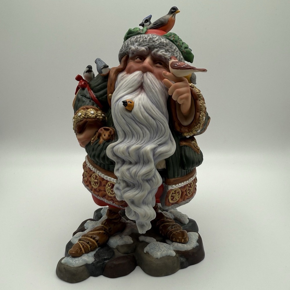 Vintage James C. Christensen Santa's Other Helpers Figurine 217/2500‎ Workshop